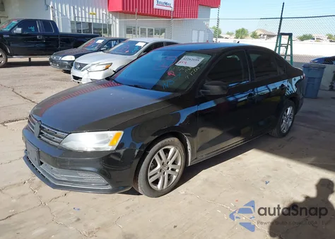 2015 Volkswagen Jetta 1.8T Se из США, поврежденный, VIN 3VWD17AJ2FM275810